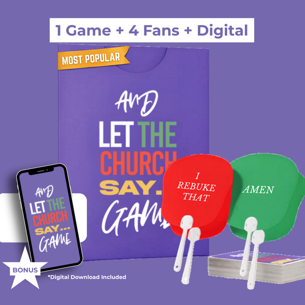 1Game+4 Fans with Bonus Digital Download-Small Group Bundle