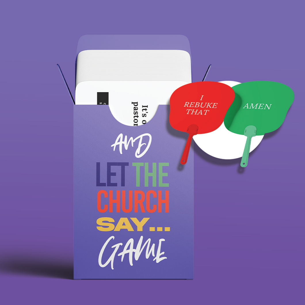 And Let The Church Say Game + Fan Combo