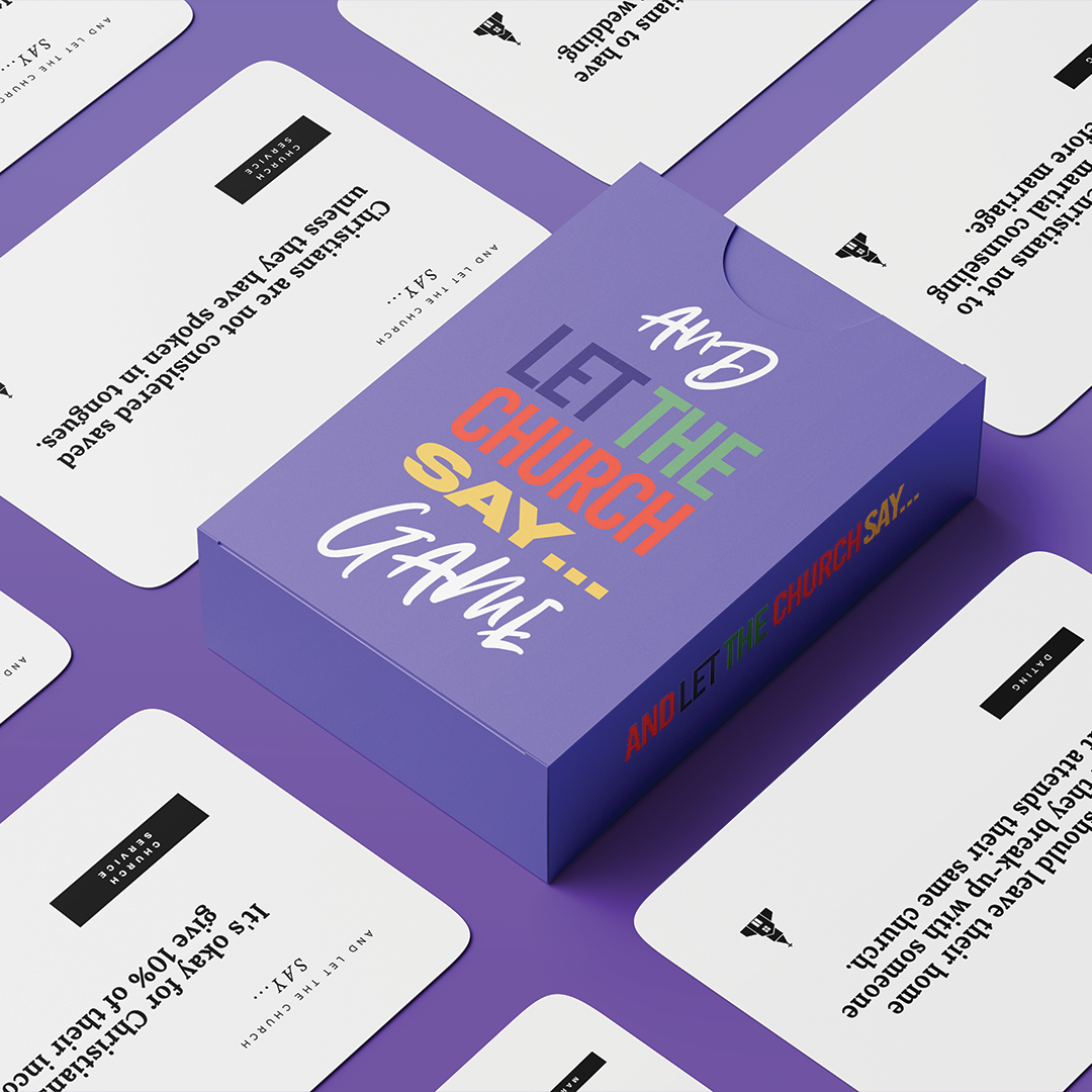 Christian Card Game – And Let The Church Say Game