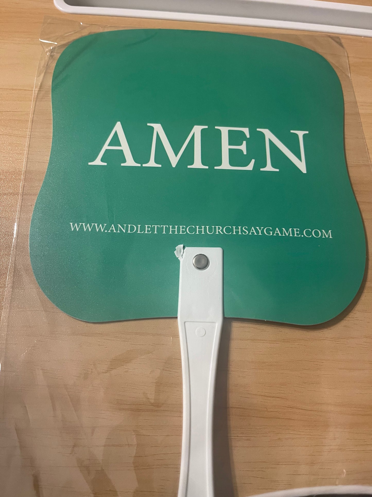 Faith Response Fan – Blessed Deal (Minor Cosmetic Flaws)