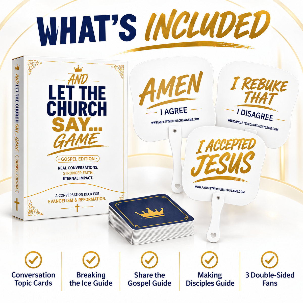 And Let The Church Say Gospel Edition - Evangelism Deck