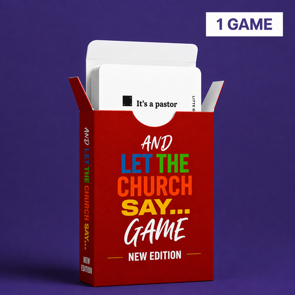 And Let The Church Say Game-New Edition| 55 New Topics